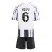Juventus Lloyd Kelly #6 Hjemmedraktsett Barn 2025-26 Kortermet (+ Korte bukser)